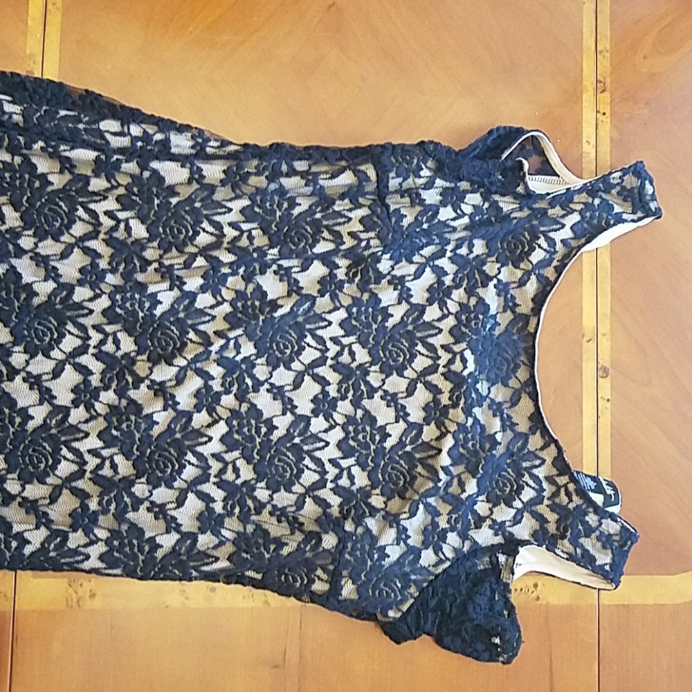 Candalite Black Lace Dress
